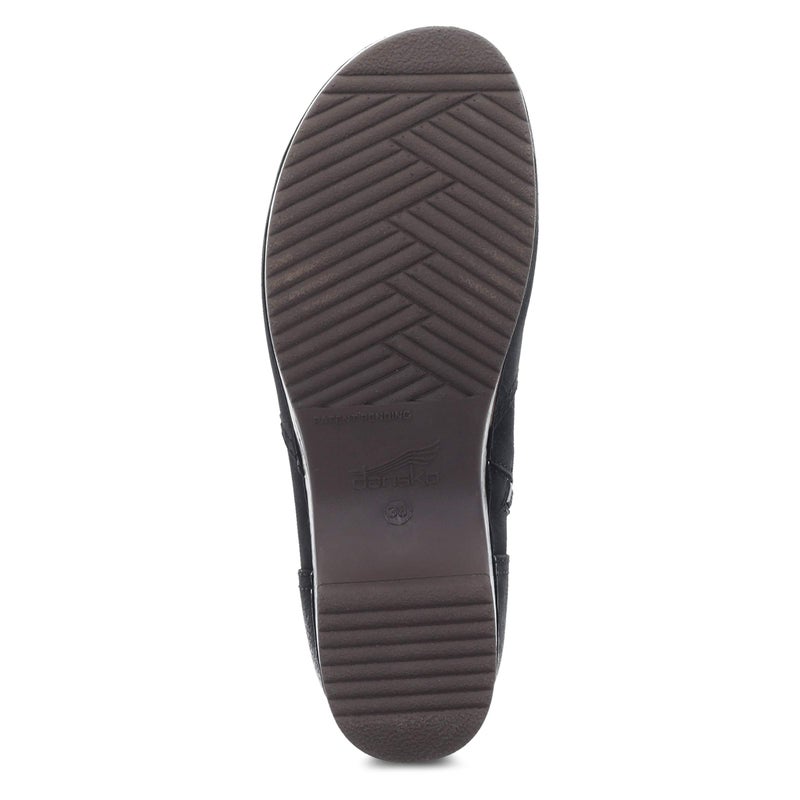Dansko Barbara Bootie for Women - Memory Foam Footbed for Cushioning and Support, Lightweight, Arch Support Black Burnished Nubuck 10.5-11 M US - Image 3